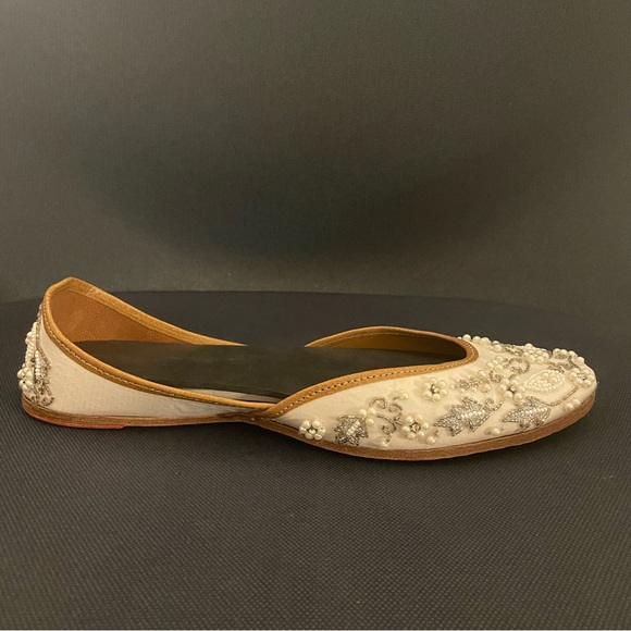 Beaded Leather Flats - Picture 9 of 14